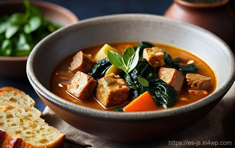 대체육 활용을 위한 비건 요리 팁 - **Prompt:** A close-up, high-angle shot of a vibrant vegan stir-fry, showcasing perfectly golden-bro...